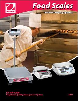Ohaus Food Service Scales.
