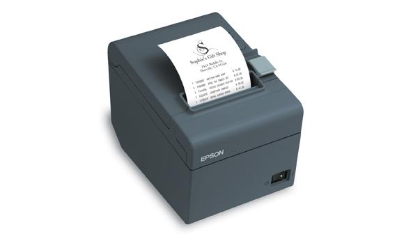 cash register with receipt printer